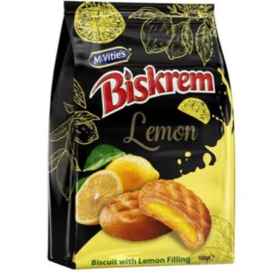 mcvities biskrem lemon biscuit 160g