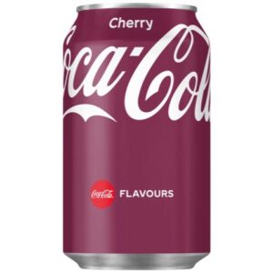 carbonated drink coca cola cherry 0.33l