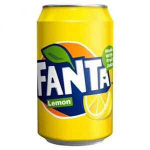carbonated drink fanta lemon 0.33l